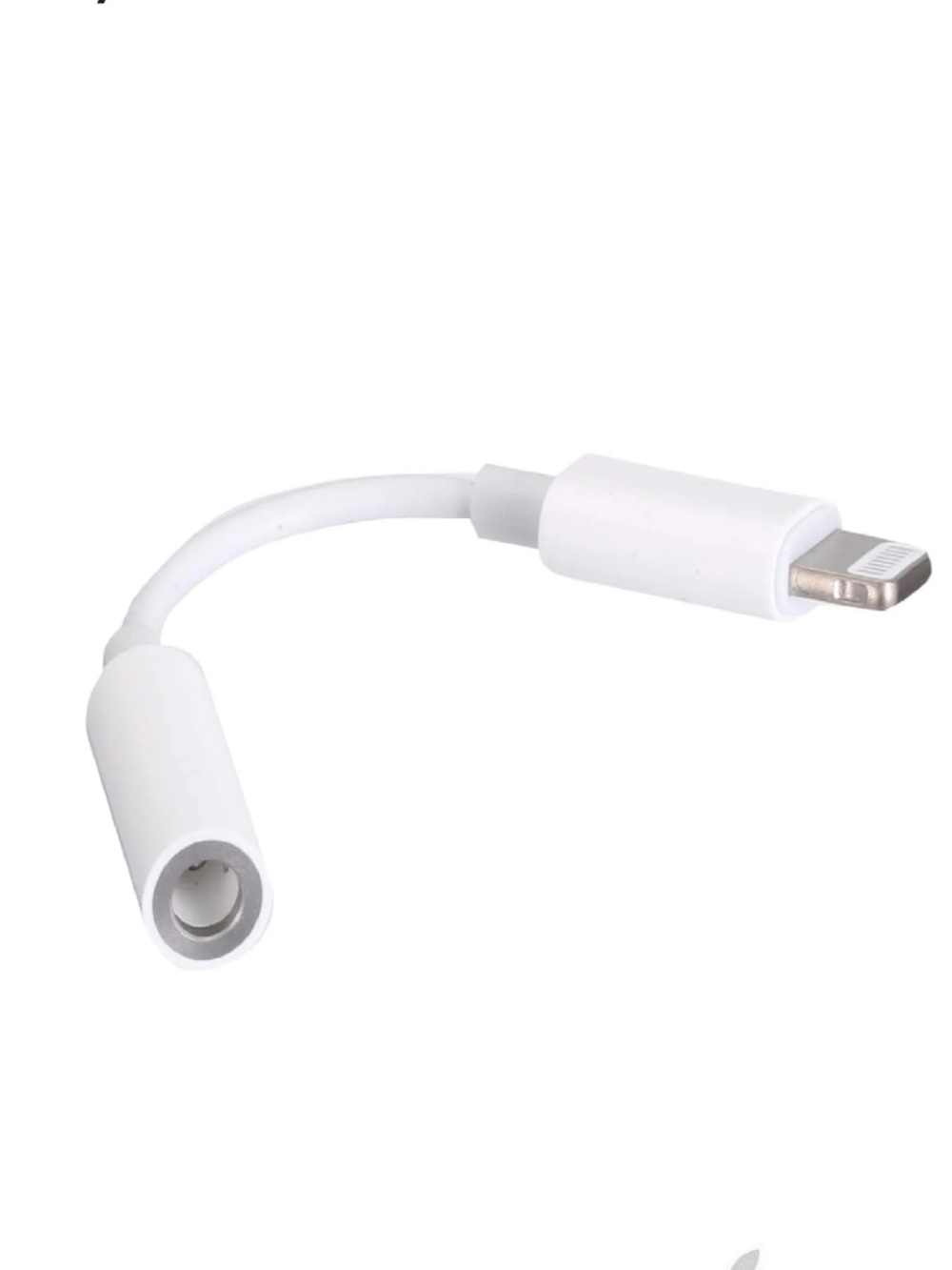 iPhone Lightning to 3.5mm Headphone Adapter aux Jack audio dongle for Apple new